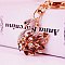 Rhinestones Swan Keychain & Handbag Purse Charm