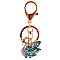 Rhinestones Swan Keychain & Handbag Purse Charm