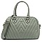 Designer David Jones Chevron Satchel