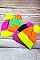 A dozen(12 units) assorted neon beanies as one pack