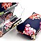8034Y-LP Flower Print 2 in 1 Clear Cross Body Shoulder Bag