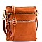 Multi Pocket Cross Body Messenger