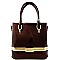 Bottom Compartment Patent Tall Satchel - New Season