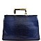 Classy Style Lizard Skin Print Satchel/Shoulder Bag