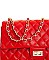 Quilted Large Size Shoulder Bag
