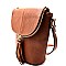 81292-LP Tassel Accent Flap Cross body Messenger