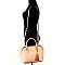 81322-LP Tassel Accent 3 Compartment Classy Satchel