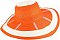 Fruit Designed Wide Brim Straw Braid Sun Hat