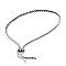 Modish Rhinestone Sliding Adjuster Bracelet