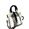 Metal Handle 2 in 1 Clear Transparent Shoulder Bag MH-8611-6