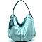 87063-LP Tassel Accent Bohemian Hobo