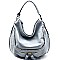 87065-LP Tassel Accent Whip-stitched Hobo
