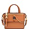 87148-LP Novelty Lipstick Accent Hot Satchel