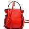 87191-LP Zipper and String Accent Convertible Backpack