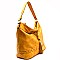 87236-LP Tassel Accent Stitch Detail Hobo