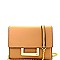 87503-LP Hardware Accent Compartment Chain Crossbody