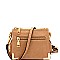 87511-LP Hardware Accent Multi-Pocket Cross Body