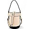 Trendy Woven Barrel-Shaped Shoulder Bag MH-87543