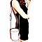 Trendy Woven Barrel-Shaped Shoulder Bag MH-87543