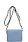 SMOOTH PU LEATHER EXPANDABLE FASHION MODERN CROSSBODY BAG JY-87589