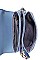 SMOOTH PU LEATHER EXPANDABLE FASHION MODERN CROSSBODY BAG JY-87589
