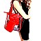 Clear 2 in 1 Shopper Tote MH-87686