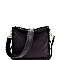 Whipstitched Bohemian Bucket Messenger Shoulder Bag