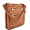 Cat Ear Hardware Accent Cross Body MESSENGER Bag RZ-87743