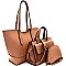 Wholesale Satchel Classy 3 in 1 Tote SET