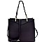 Multi-Compartment Structured 2-Way Tote MH-87838