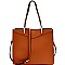 Multi-Compartment Structured 2-Way Tote MH-87838