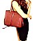 Multi-Compartment Structured 2-Way Tote MH-87838