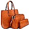 Classy 3 in 1 Satchel Wallet SET MH-87850
