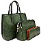 Classy 3 in 1 Satchel Wallet SET MH-87850