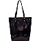 Classy Patent Tall Tote MH-87899