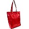 Classy Patent Tall Tote MH-87899