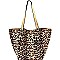 Leopard Print Reversible 2 in 1 Tote MH-87908