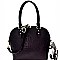Ostrich Print Classy Dome Satchel SET MH-87940