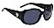 PACK OF 12 LARGE ROUND POLYMER FRAME SUNGLASSES