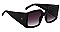 PACK OF 12 SQUARE FRAME ACCENTED THICK SUNGLASSES