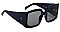 PACK OF 12 SQUARE FRAME ACCENTED THICK SUNGLASSES