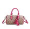 Oval Monogram Satchel Bag
