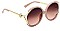 PACK OF 12  ROUND BARREL C-CLAMP HYBRID SUNGLASSES