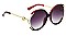 PACK OF 12  ROUND BARREL C-CLAMP HYBRID SUNGLASSES