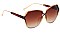 PACK OF 12  SQUARE BUTTERFLY POLYMER SUNGLASSES