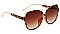 PACK OF 12  SQUARE BUTTERFLY POLYMER SUNGLASSES