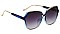 PACK OF 12  SQUARE BUTTERFLY POLYMER SUNGLASSES