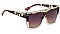 PACK OF 12 ACCENTED SQUARE POLYMER SUNGLASSES