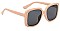 PACK OF 12 HAUTE COUTURE SQUARE CRYSTAL POLYMER FRAME SUNGLASSES