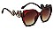 PACK OF 12 TEMPLE ANGULAR POLYMER FRAME SUNGLASSES